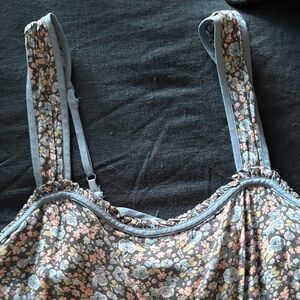 American Eagle Outfitters Floral Dress - Blue and Pink